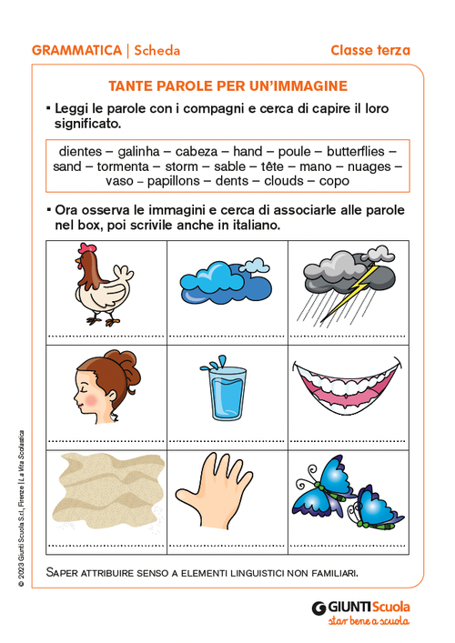 Tante parole per un'immagine | Giunti Scuola
