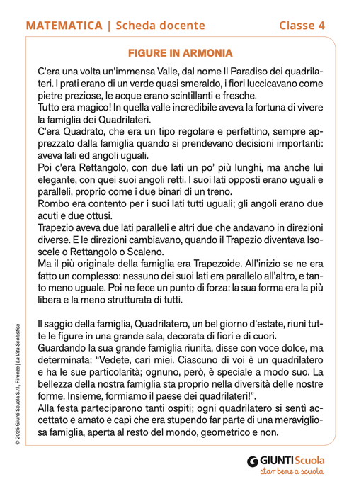 Figure in armonia | Giunti Scuola Figure in armonia | Giunti Scuola