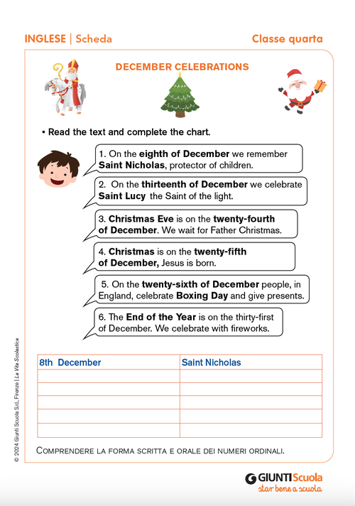 December celebrations | Giunti Scuola December celebrations | Giunti Scuola