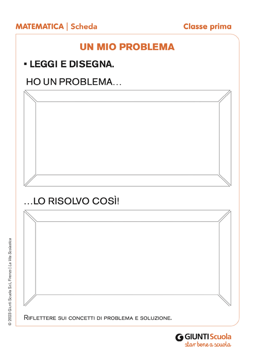 Un mio problema | Giunti Scuola Un mio problema | Giunti Scuola