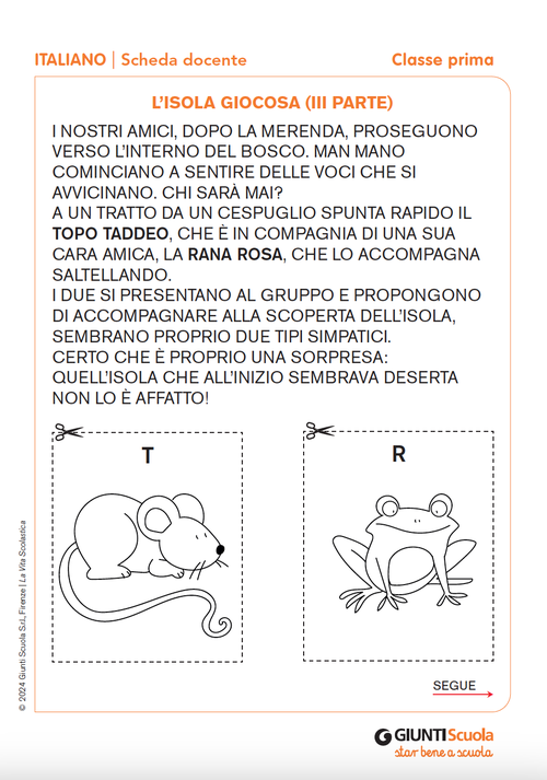 L’isola giocosa – III parte | Giunti Scuola L’isola giocosa – III parte | Giunti Scuola