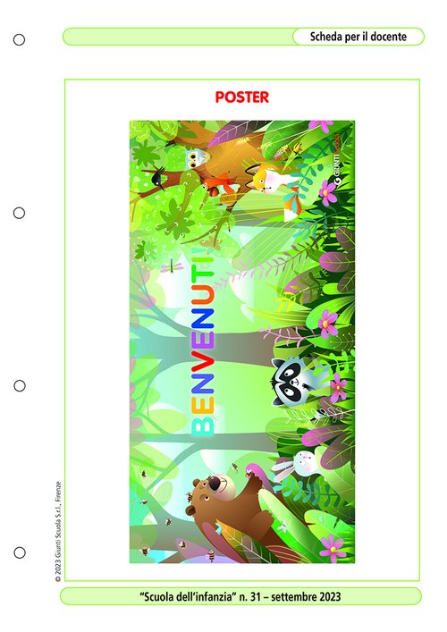 Poster dell'accoglienza | Giunti Scuola Poster dell'accoglienza | Giunti Scuola