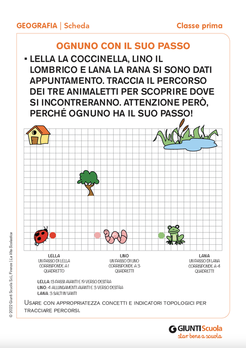 Ognuno con il suo passo | Giunti Scuola Ognuno con il suo passo | Giunti Scuola