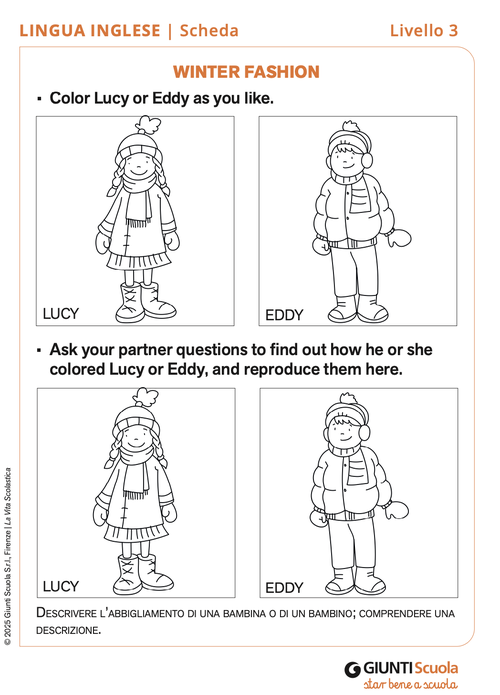 Winter fashion | Giunti Scuola