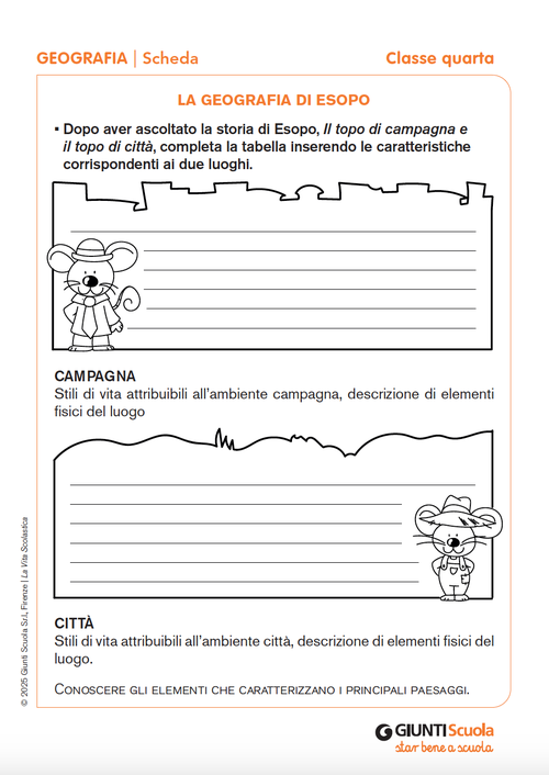 La geografia di Esopo | Giunti Scuola La geografia di Esopo | Giunti Scuola