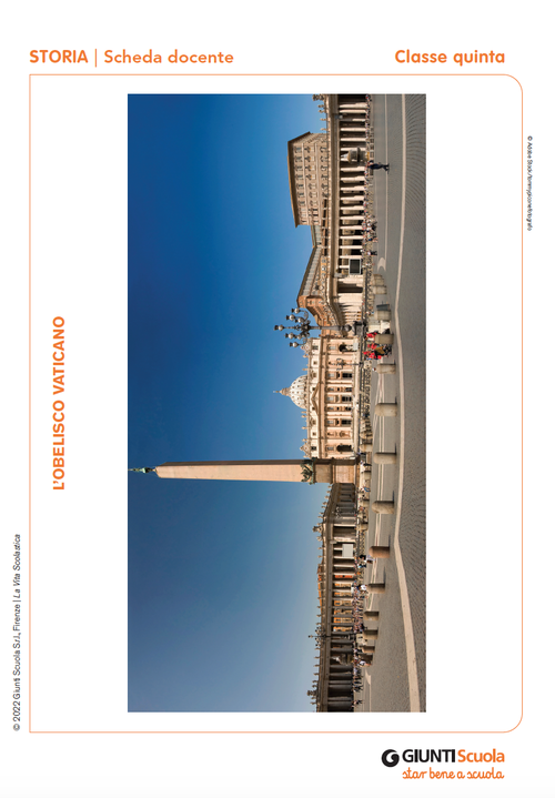 L'Obelisco Vaticano | Giunti Scuola L'Obelisco Vaticano | Giunti Scuola