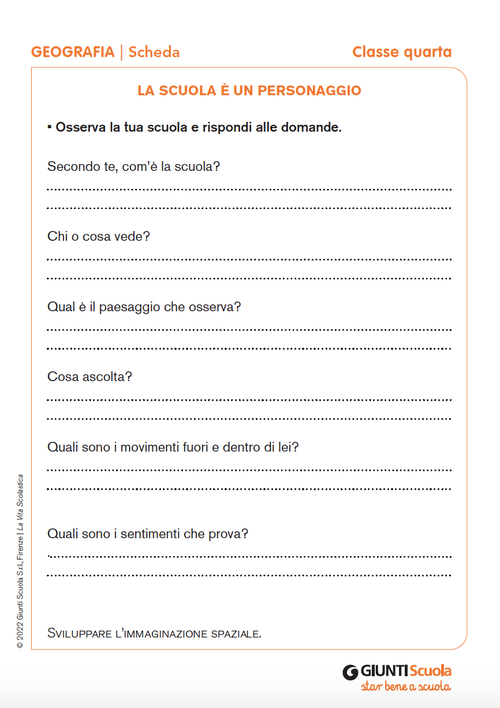 La scuola è un personaggio | Giunti Scuola La scuola è un personaggio | Giunti Scuola