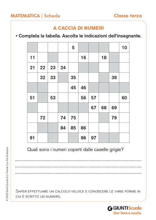A caccia di numeri | Giunti Scuola A caccia di numeri | Giunti Scuola