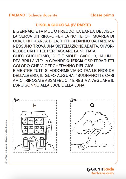 L’Isola giocosa – IV parte | Giunti Scuola L’Isola giocosa – IV parte | Giunti Scuola