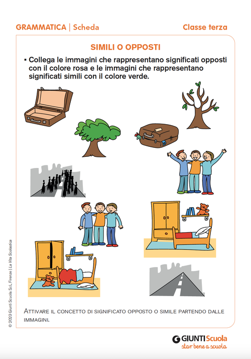 Simili o opposti | Giunti Scuola