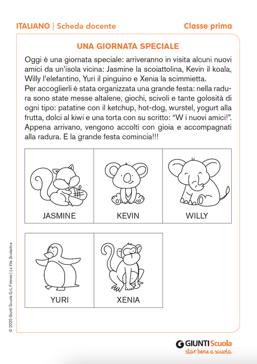 Una giornata speciale | Giunti Scuola Una giornata speciale | Giunti Scuola