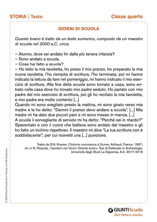Giorni di scuola | Giunti Scuola Giorni di scuola | Giunti Scuola