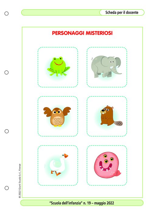 Personaggi misteriosi | Giunti Scuola Personaggi misteriosi | Giunti Scuola
