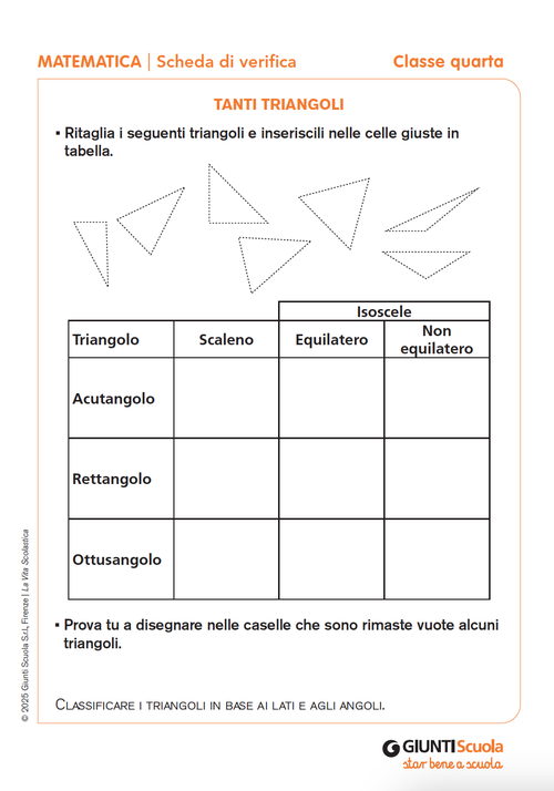 Tanti triangoli | Giunti Scuola Tanti triangoli | Giunti Scuola