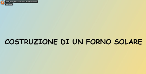 Costruzione di un forno solare | Giunti Scuola Costruzione di un forno solare | Giunti Scuola