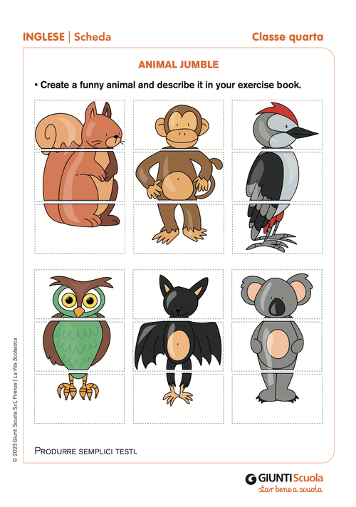 Animal Jumble | Giunti Scuola Animal Jumble | Giunti Scuola