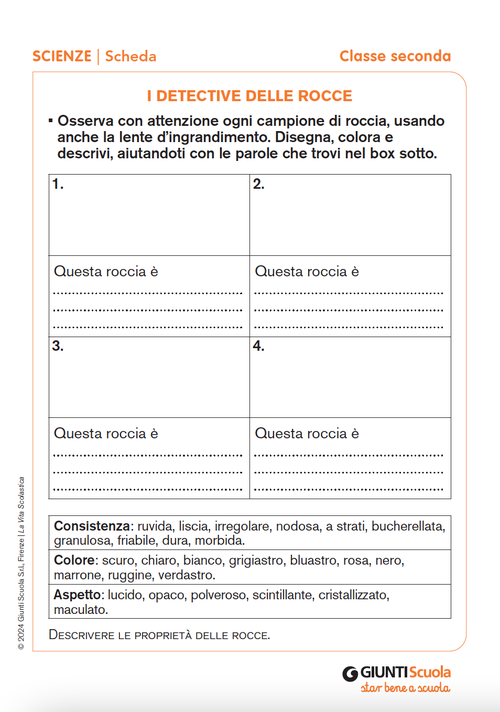 I detective delle rocce | Giunti Scuola I detective delle rocce | Giunti Scuola
