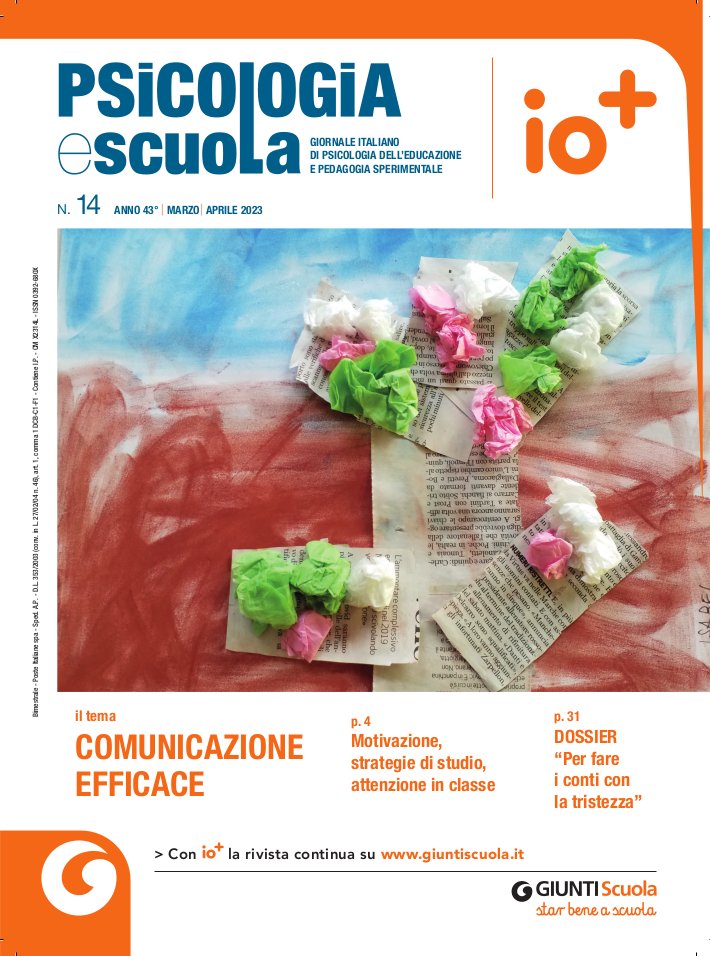 Psicologia e scuola di marzo-aprile: comunicazione efficace | Giunti Scuola Psicologia e scuola di marzo-aprile: comunicazione efficace | Giunti Scuola