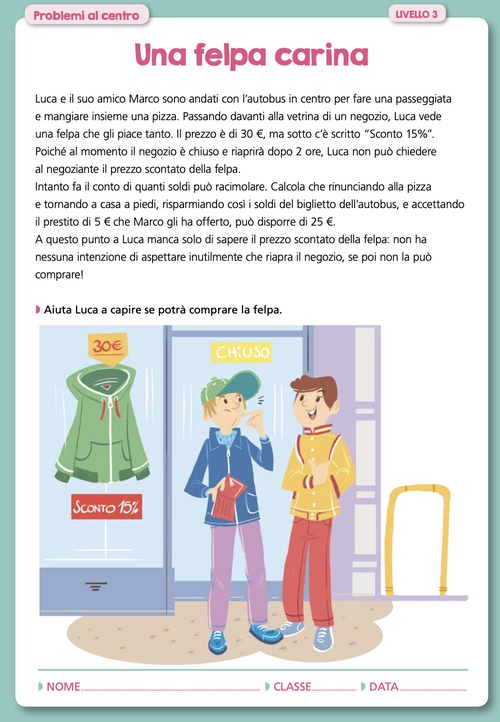 Problema | Una storia orientale | Giunti Scuola Problema | Una storia orientale | Giunti Scuola