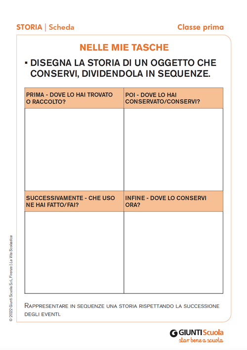 Nelle mie tasche | Giunti Scuola Nelle mie tasche | Giunti Scuola