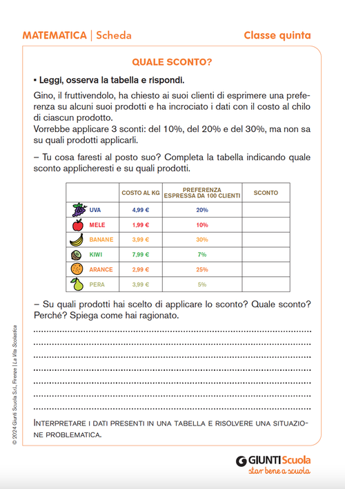 Quale sconto? | Giunti Scuola Quale sconto? | Giunti Scuola