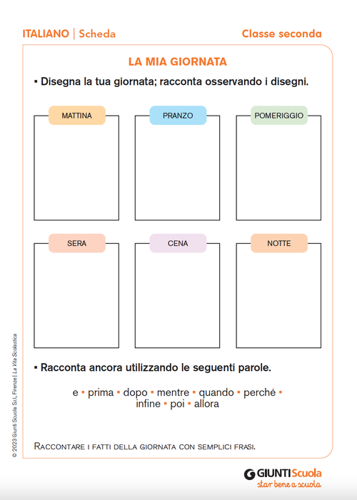 La mia giornata | Giunti Scuola La mia giornata | Giunti Scuola