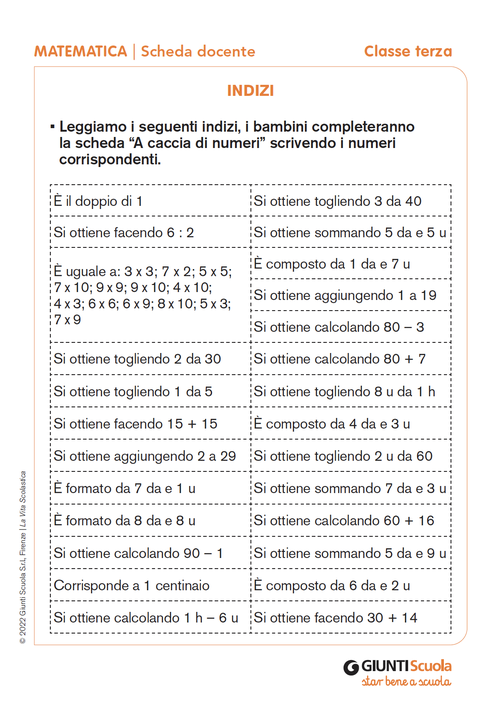 Indizi | Giunti Scuola Indizi | Giunti Scuola