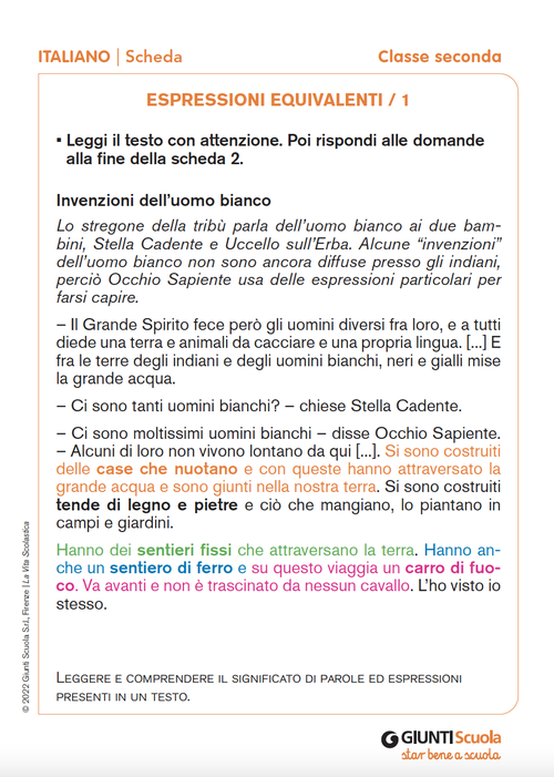 Espressioni equivalenti 1/2 | Giunti Scuola Espressioni equivalenti 1/2 | Giunti Scuola