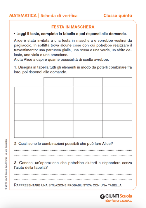 Festa in maschera | Giunti Scuola Festa in maschera | Giunti Scuola