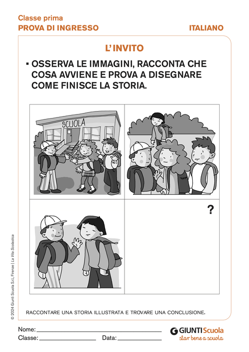 L'invito | Giunti Scuola