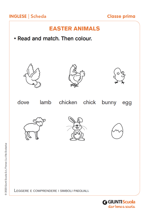 Easter animals | Giunti Scuola