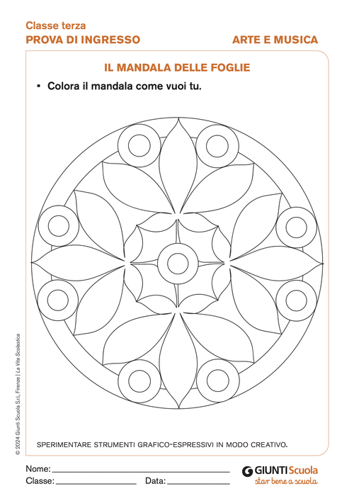 Il mandala delle foglie | Giunti Scuola Il mandala delle foglie | Giunti Scuola
