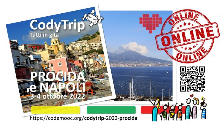 In gita (virtuale) con i nonni: CodyTrip Napoli e Procida | Giunti Scuola In gita (virtuale) con i nonni: CodyTrip Napoli e Procida | Giunti Scuola
