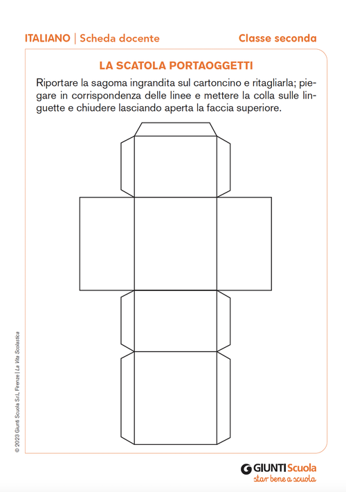 La scatola portaoggetti | Giunti Scuola La scatola portaoggetti | Giunti Scuola