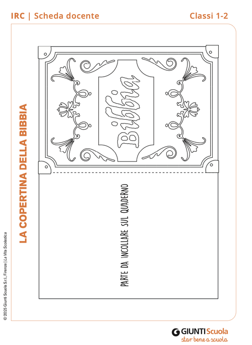 La copertina della Bibbia | Giunti Scuola La copertina della Bibbia | Giunti Scuola