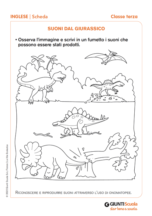 Suoni dal Giurassico | Giunti Scuola Suoni dal Giurassico | Giunti Scuola