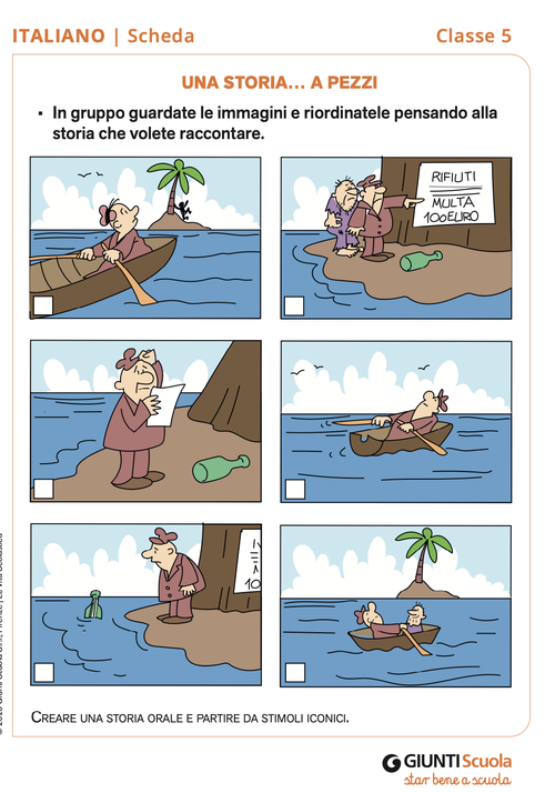 Una storia...a pezzi | Giunti Scuola Una storia...a pezzi | Giunti Scuola