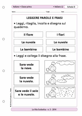 Leggere Parole E Frasi Leggere Parole E Frasi Giunti Scuola