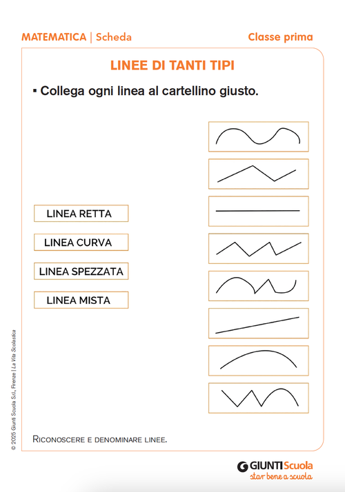 Linee di tanti tipi | Giunti Scuola