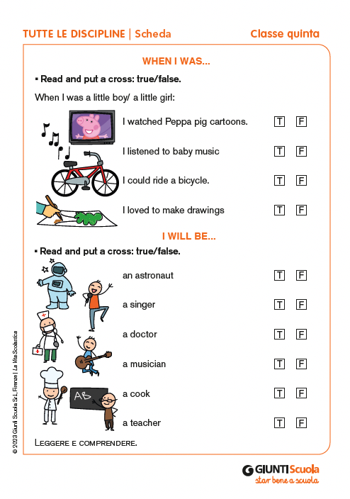 When I was... | Giunti Scuola