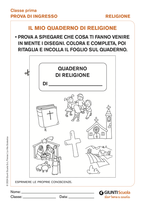 Il mio quaderno di religione | Giunti Scuola Il mio quaderno di religione | Giunti Scuola