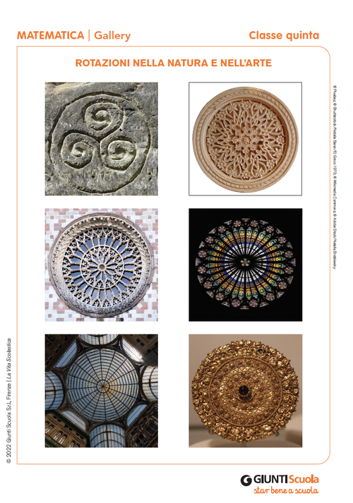 Gallery: Rotazioni nella natura e nell’arte | Giunti Scuola Gallery: Rotazioni nella natura e nell’arte | Giunti Scuola