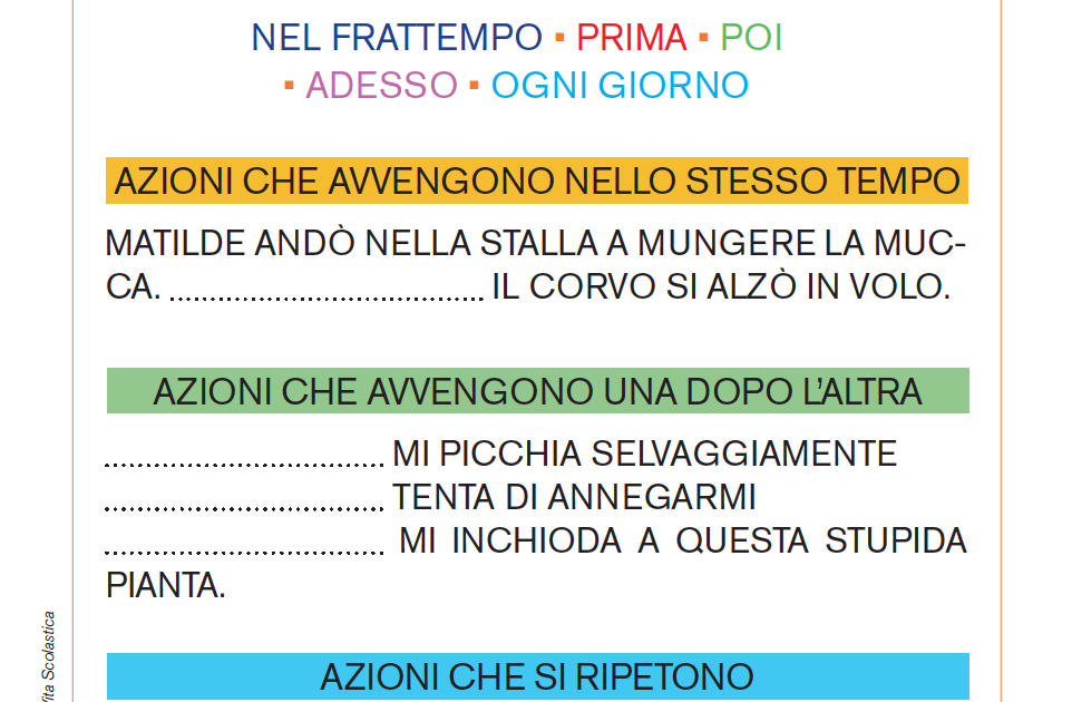 Le parole del tempo | Giunti Scuola
