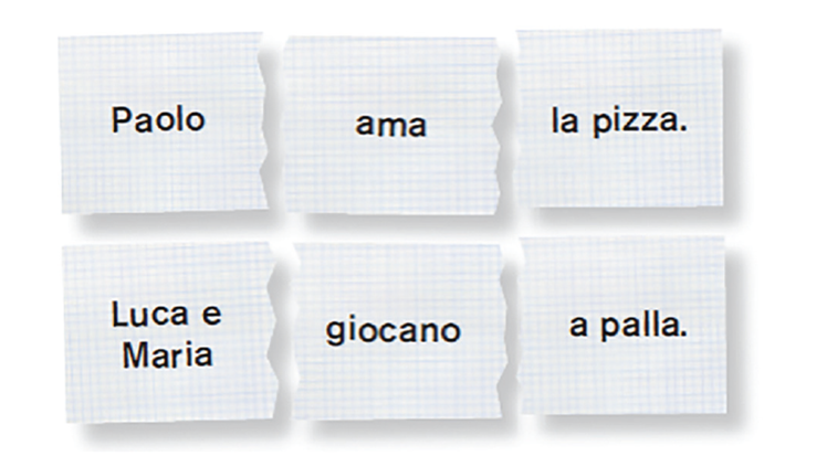 Cinque idee per lavorare in classe sulla frase | Giunti Scuola Cinque idee per lavorare in classe sulla frase | Giunti Scuola