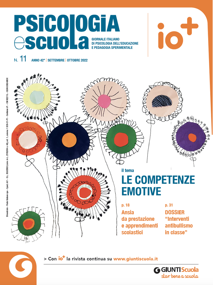 Psicologia e scuola di settembre-ottobre: le competenze emotive | Giunti Scuola