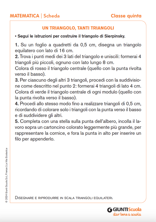 Un triangolo, tanti triangoli | Giunti Scuola Un triangolo, tanti triangoli | Giunti Scuola