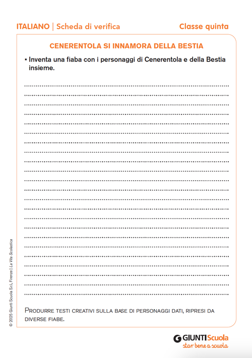 Cenerentola si innamora della Bestia | Giunti Scuola Cenerentola si innamora della Bestia | Giunti Scuola