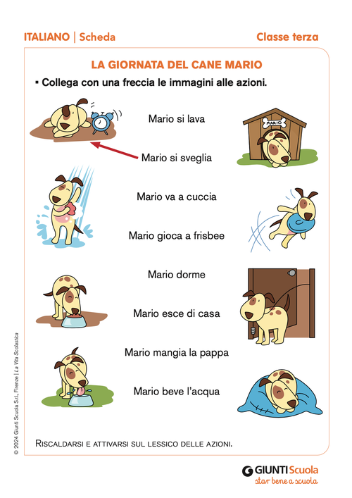 La giornata del cane Mario | Giunti Scuola La giornata del cane Mario | Giunti Scuola