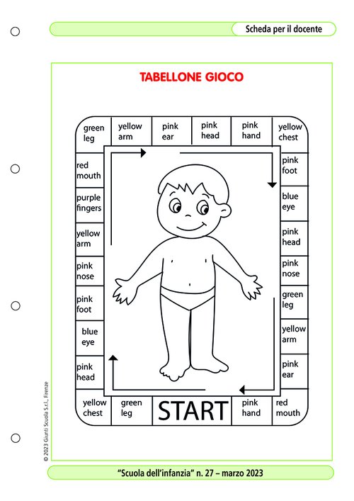 Tabellone gioco | Giunti Scuola Tabellone gioco | Giunti Scuola