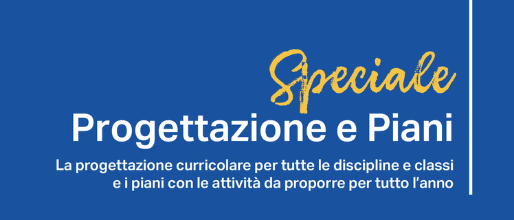 Speciale Progettazione e Piani | Giunti Scuola